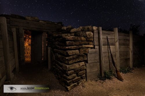 Javier Rosano fotografia nocturna sin novedad en el frente