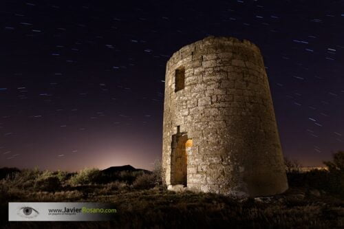 Javier Rosano fotografia nocturna torre optica