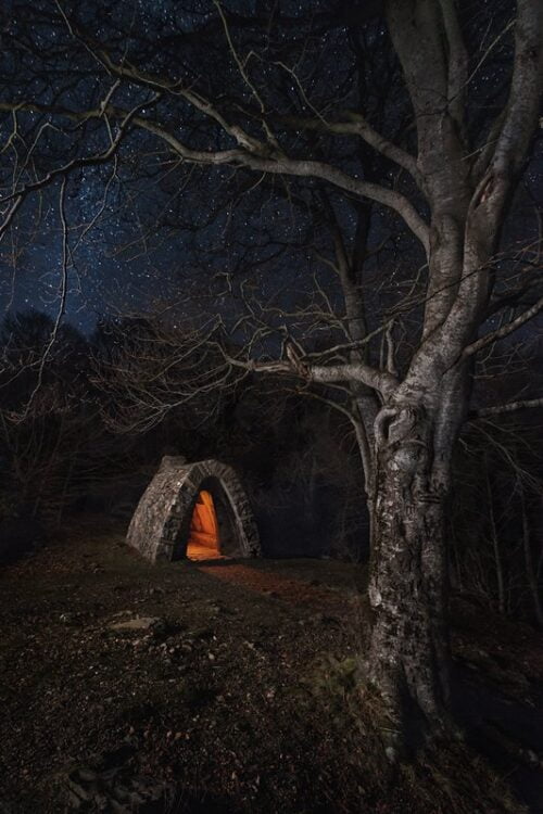 Fotografía nocturna. El refugio