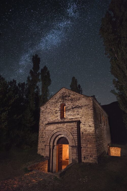 Fotografía nocturna. San Adrián de Sasabe
