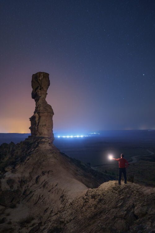 Fotografía nocturna en Monegros